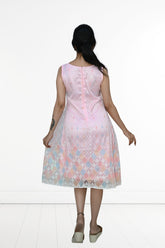 One Piece Boat Neck - Pink